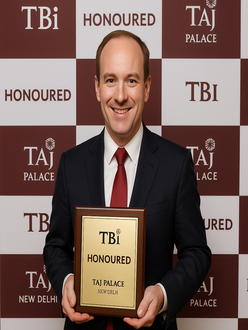 TBi Honoured by Taj Palace, New Delhi