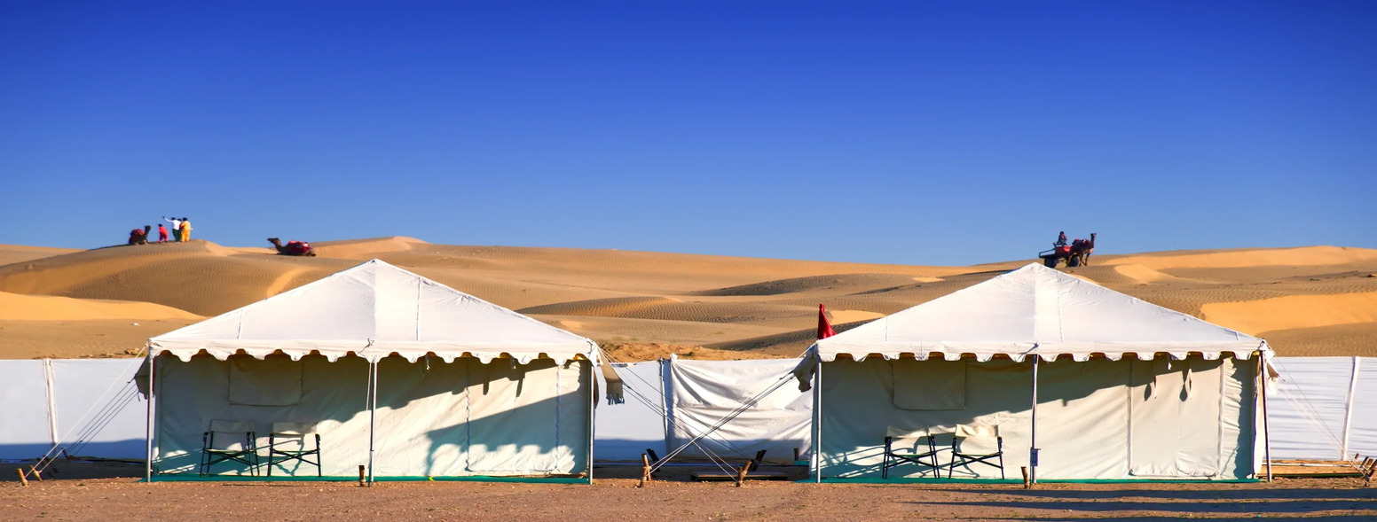 Desert Camping Under the Stars